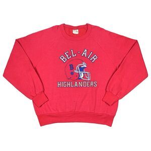 Vintage 80’s Chalk Line Bel-Air Highlanders Crew Neck Sweatshirt - Size XL